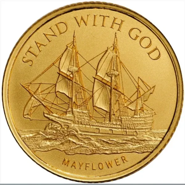 1/4oz Gold Mayflower Commemorative