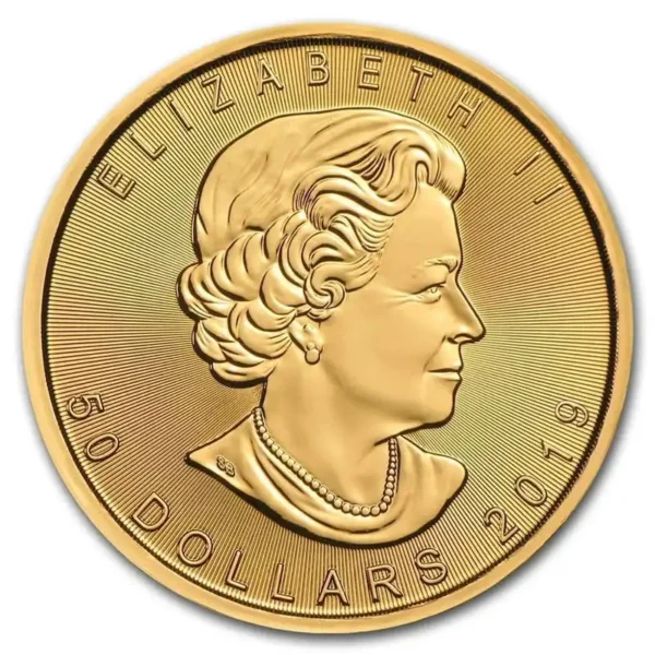 1oz Gold Canadian Maple Leaf