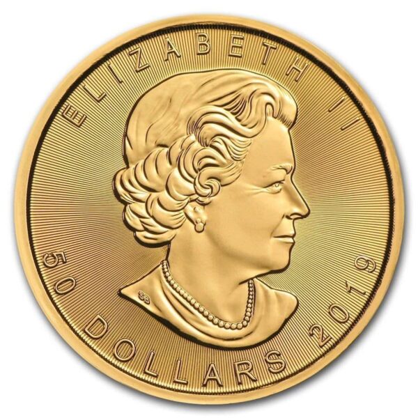 1oz Gold Canadian Maple Leaf