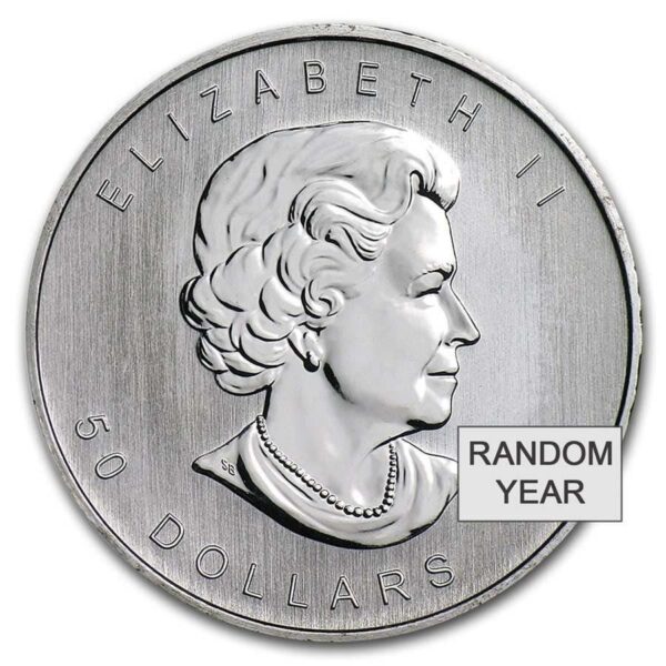 1oz Platinum Canadian Maple Leaf
