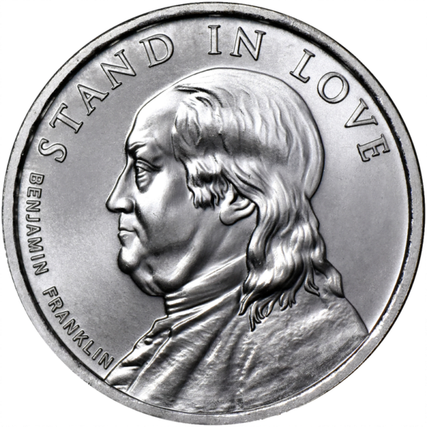1oz Silver Benjamin Franklin Commemorative